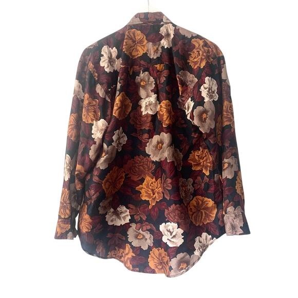Whistles Vintage Silk Floral Button Down - Picture 3 of 9